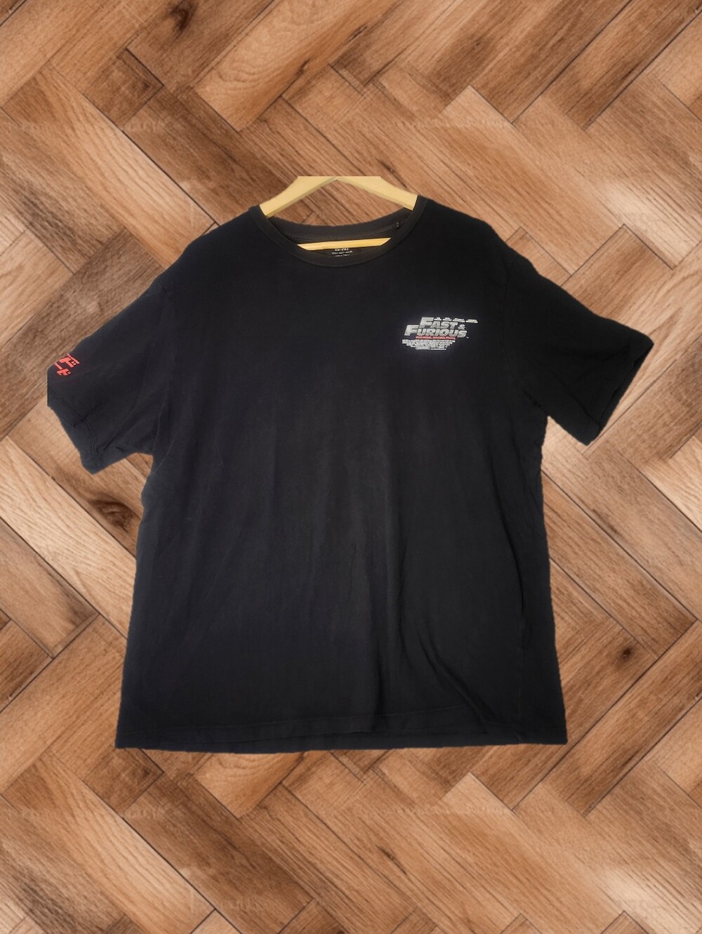 Vintage Style Fast & Furious Graphic T-Shirt Bershka Men’s M